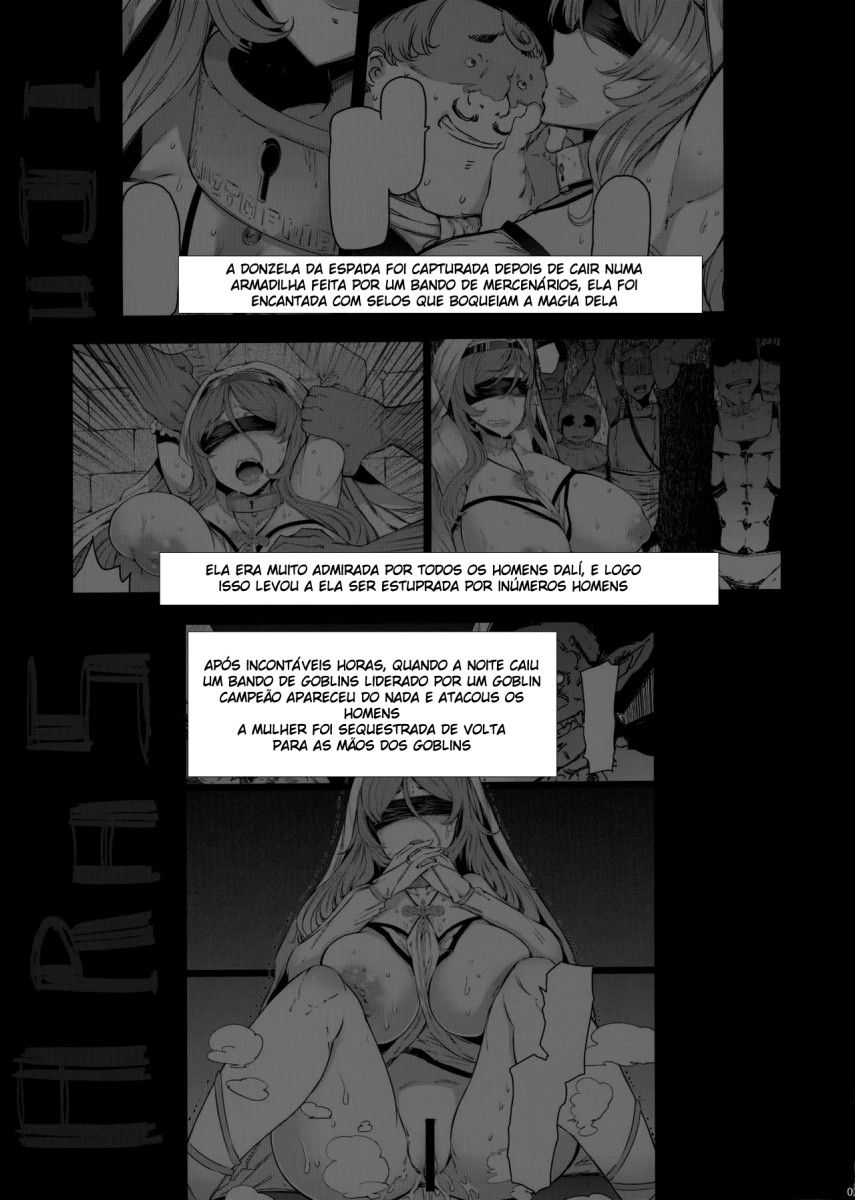 Goblin Slayer Hentai: A donzela violada brutalmente