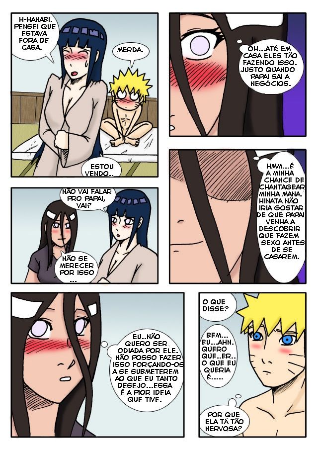 Naruto transa com às irmãs Hyuga - Foto 3