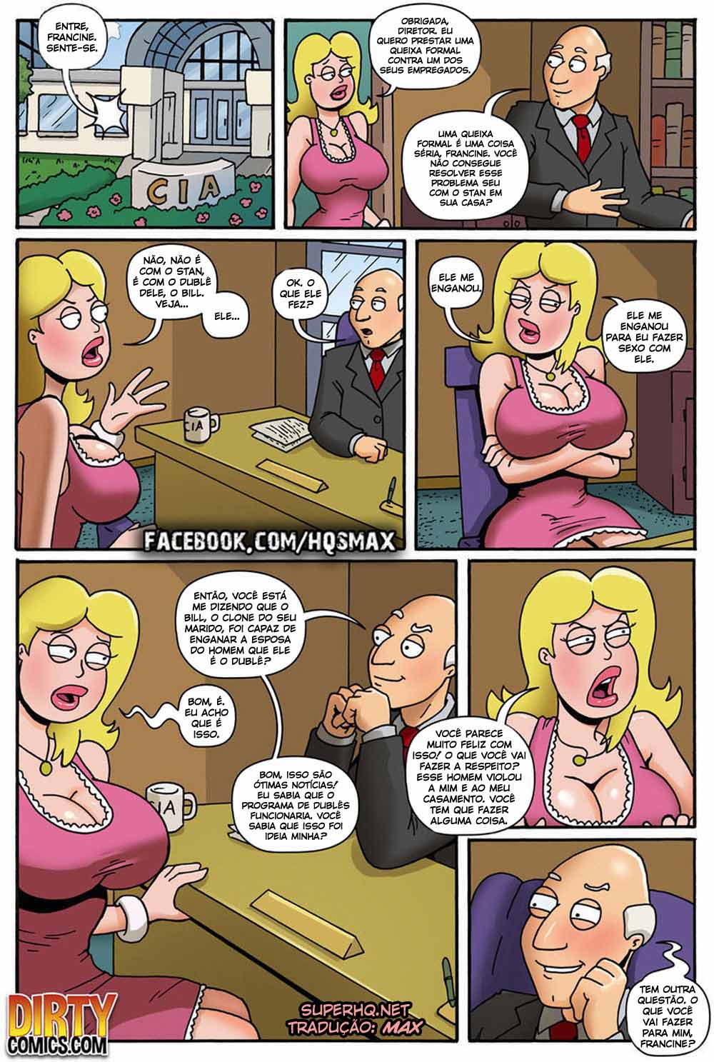 American Dad Cartoon Pornô
