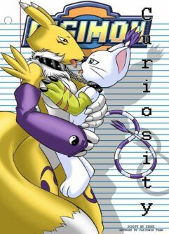 Digimon Hentai: Tailmon aprende fazer sexo