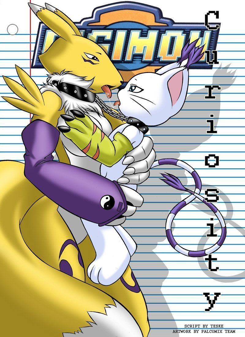 Digimon Hentai: Tailmon aprende fazer sexo - Foto 1