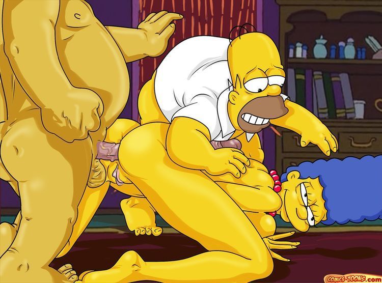 Homer Simpsons dando sua esposa pro amigo - Foto 5