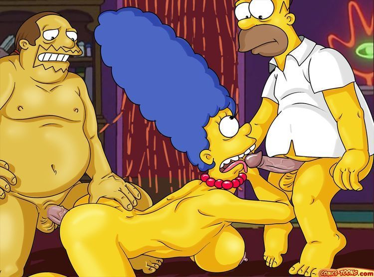 Homer Simpsons dando sua esposa pro amigo - Foto 7
