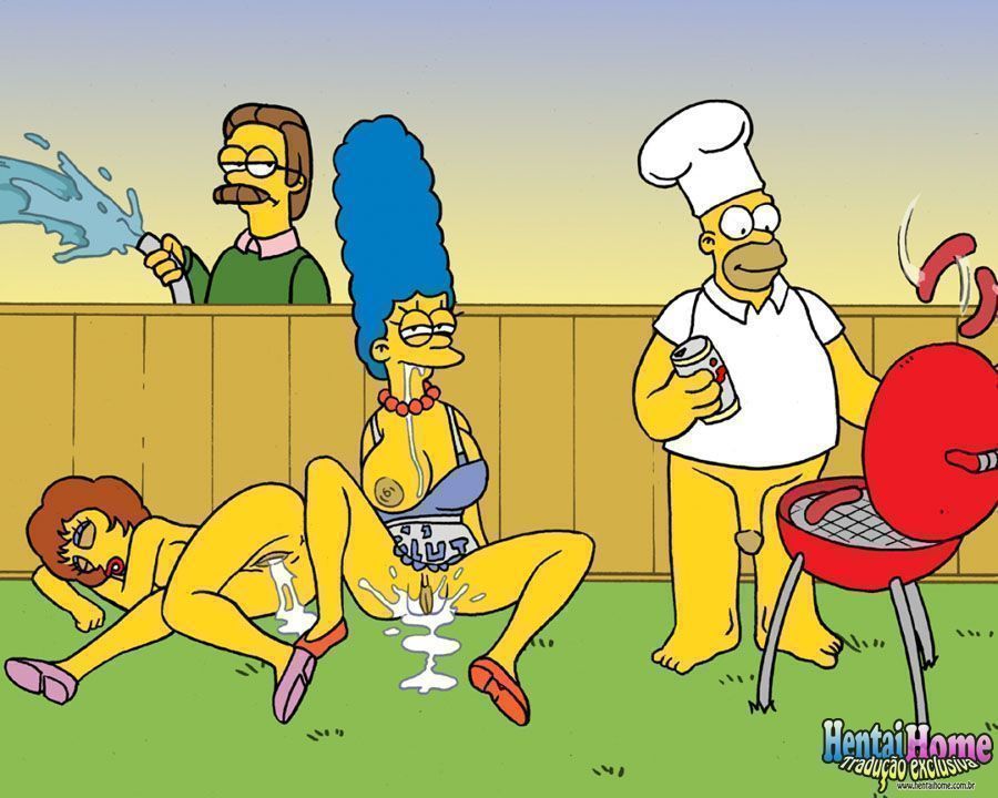 O churrasco de sexo do Simpsons