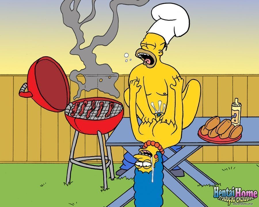 O churrasco de sexo do Simpsons