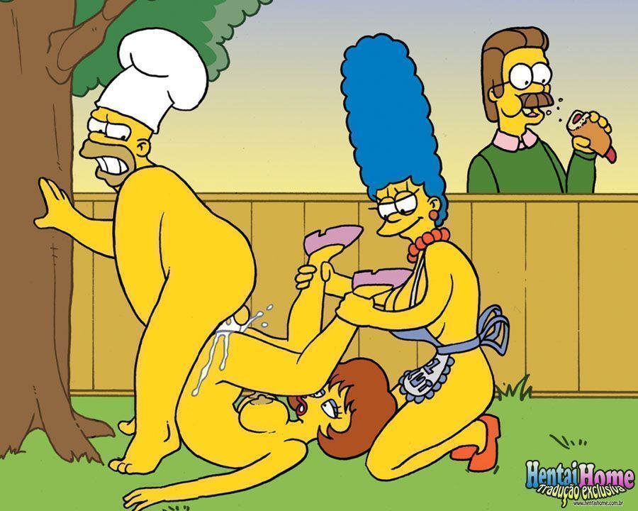 O churrasco de sexo do Simpsons - Foto 8