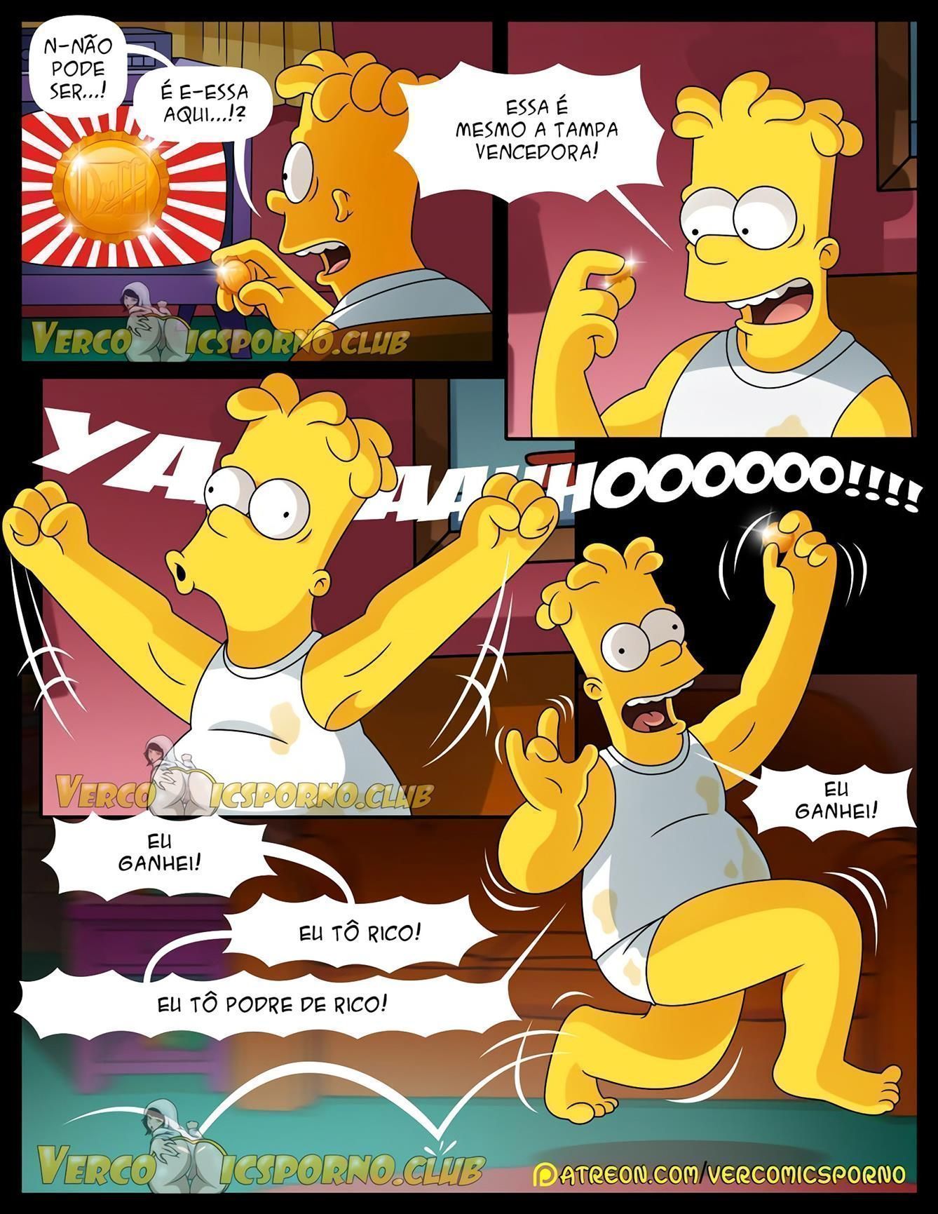 Bart Simpson com tesão - Foto 10