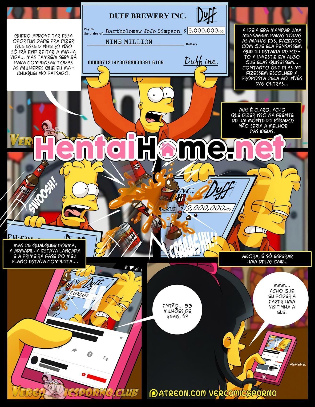 Bart Simpson com tesão - Foto 13