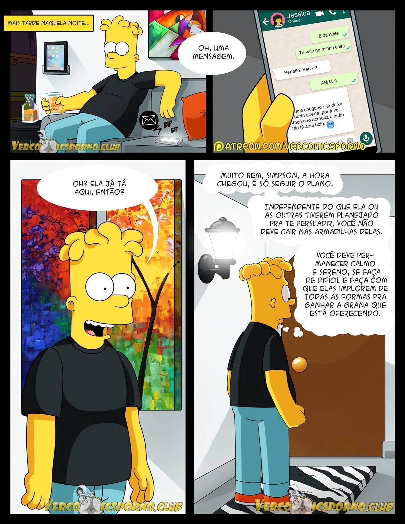 Bart Simpson com tesão - Foto 14
