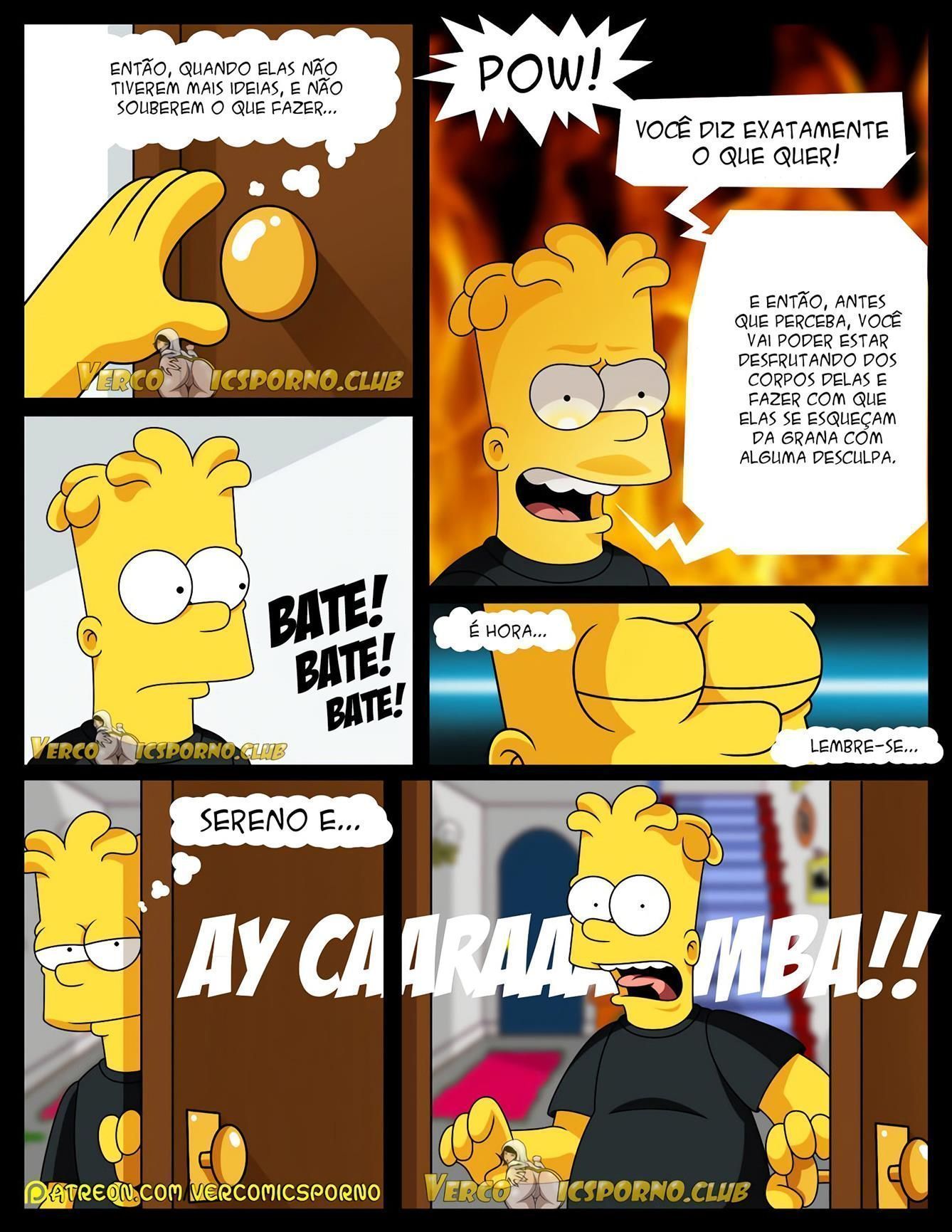 Bart Simpson com tesão - Foto 15