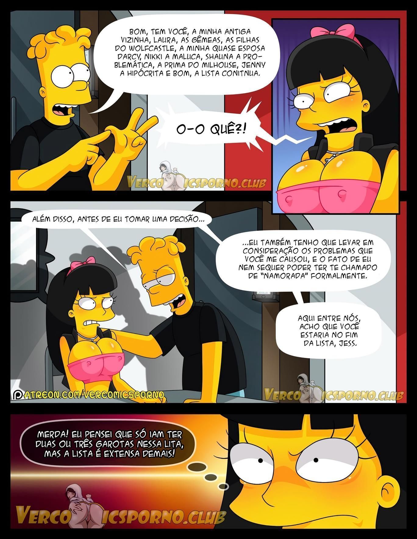 Bart Simpson com tesão - Foto 22