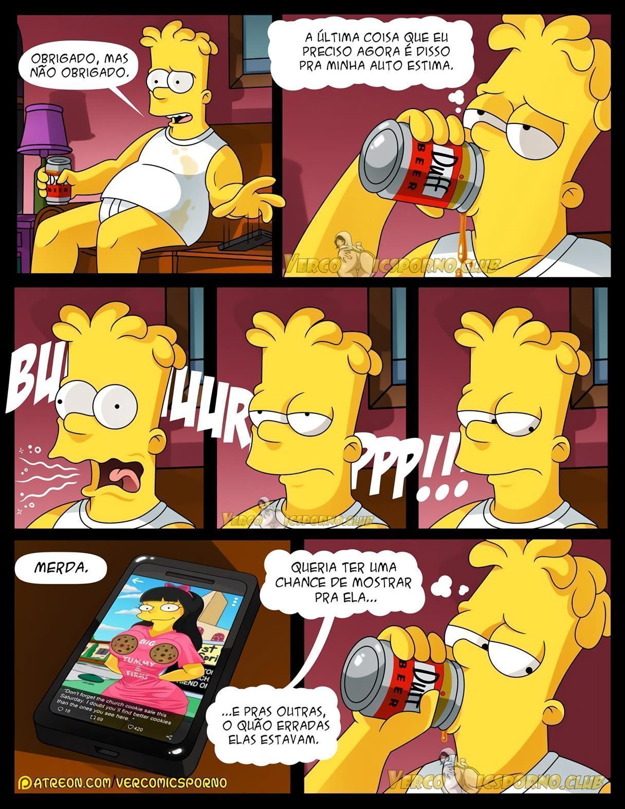 Bart Simpson com tesão - Foto 6