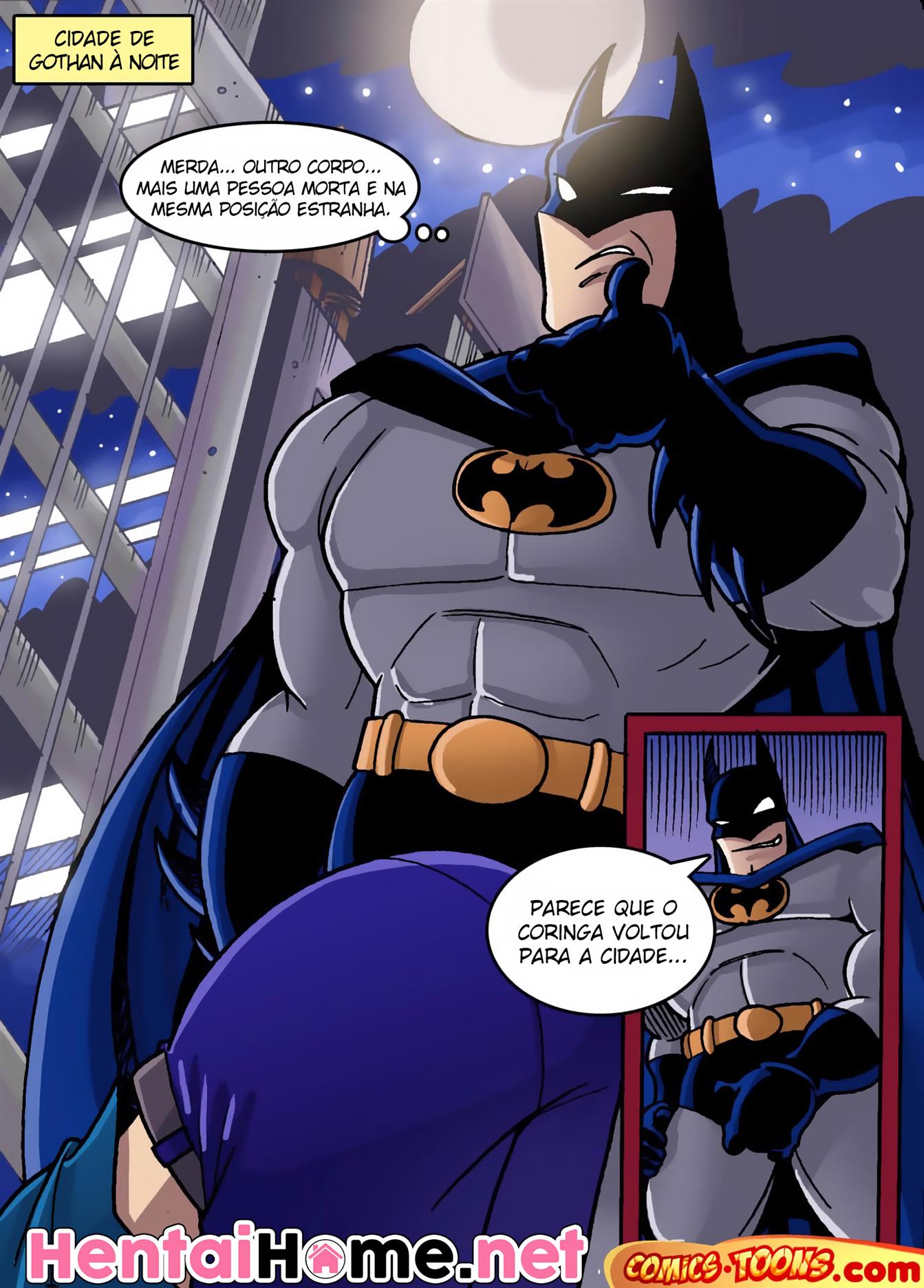Batman estupra Ravena HQ Erótico - Foto 1