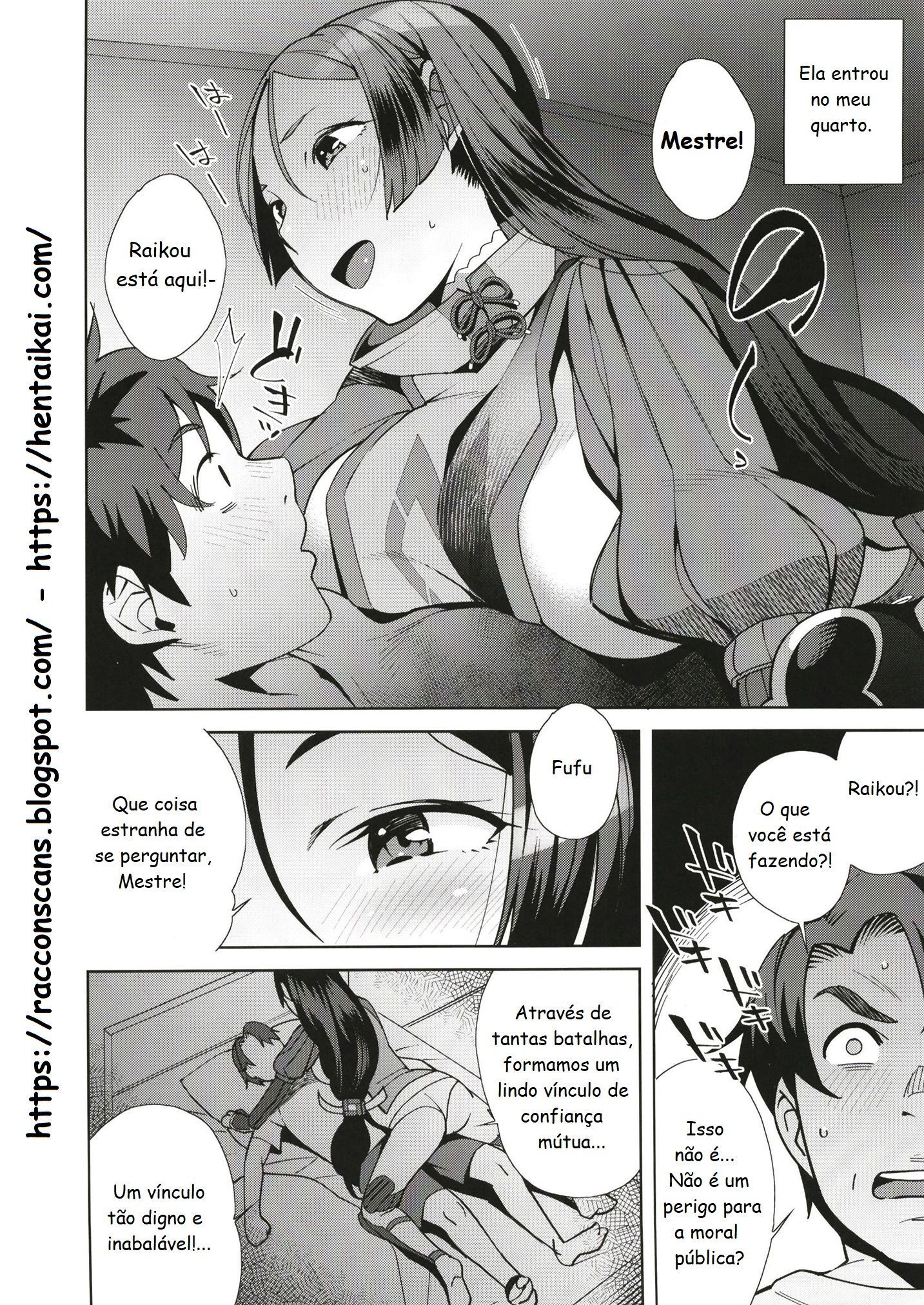 Fate/Grand Order Hentai: Uma mulher gentil