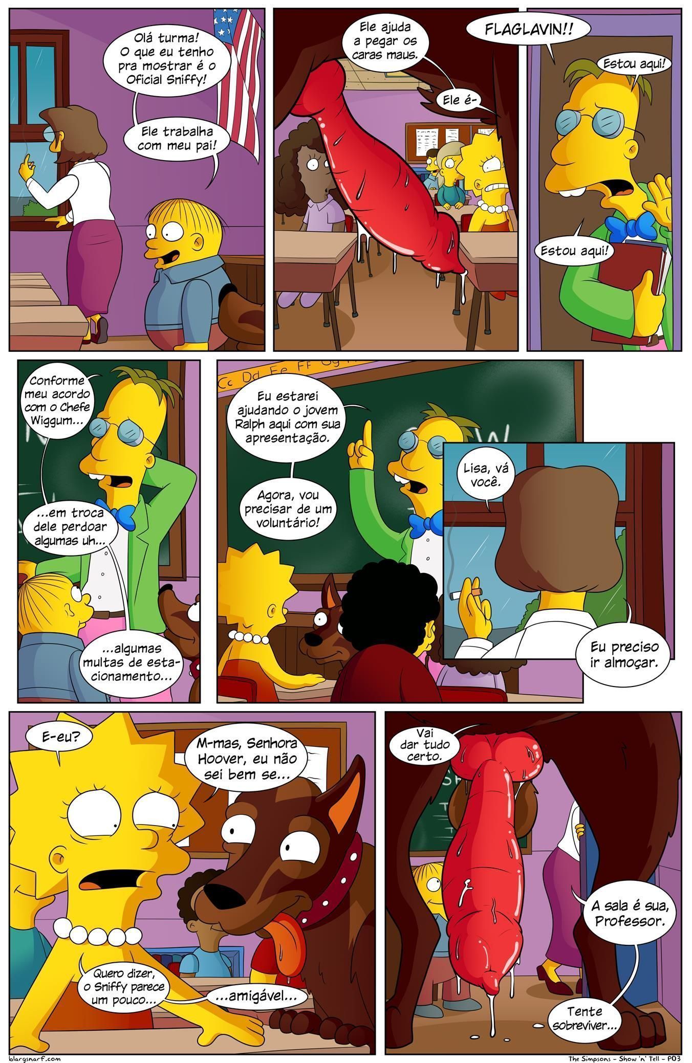 HQ Pornô Simpsons - Foto 5