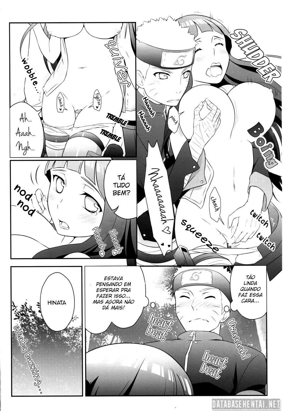 Naruto transa com Hinata na missão