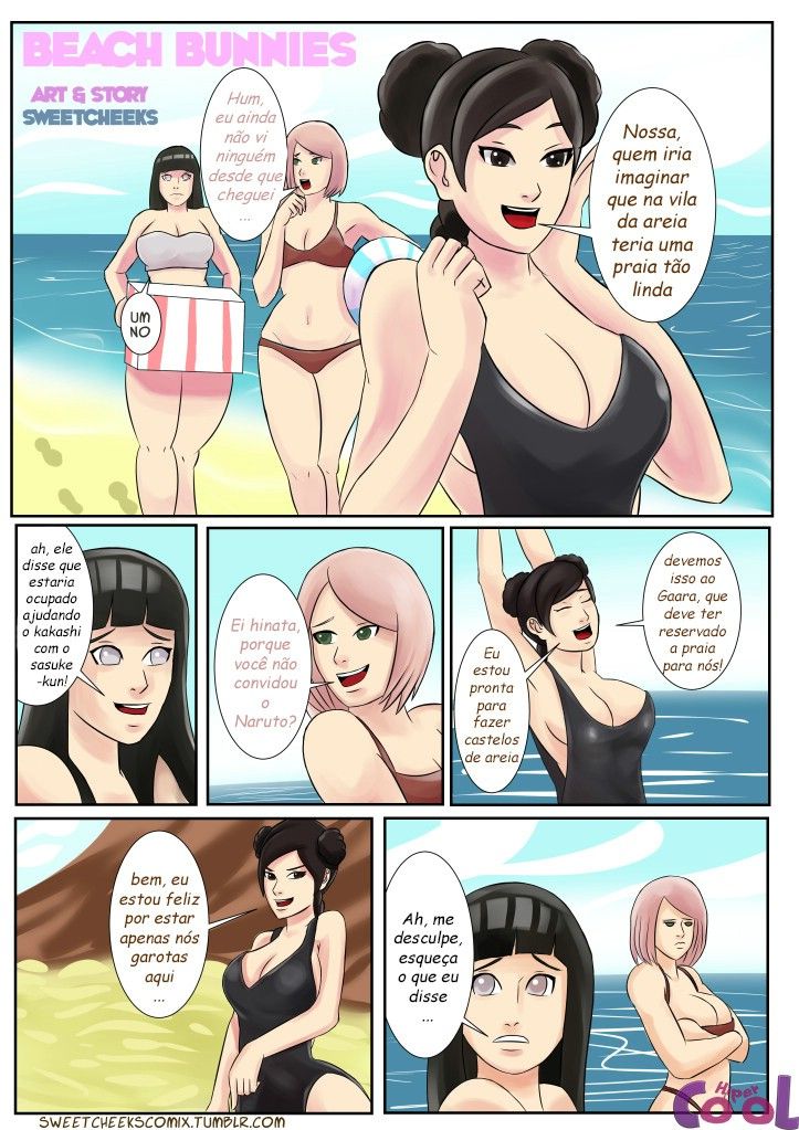 Tsunade fodendo na praia - Foto 1