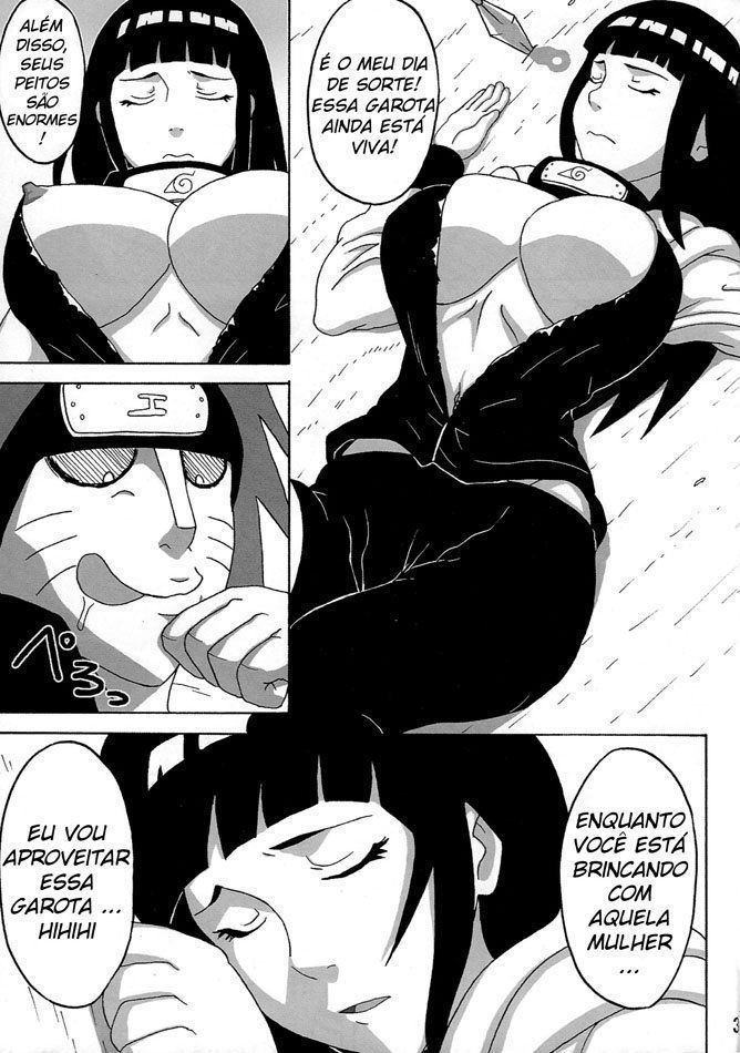 Peitões estuprados de Naruto