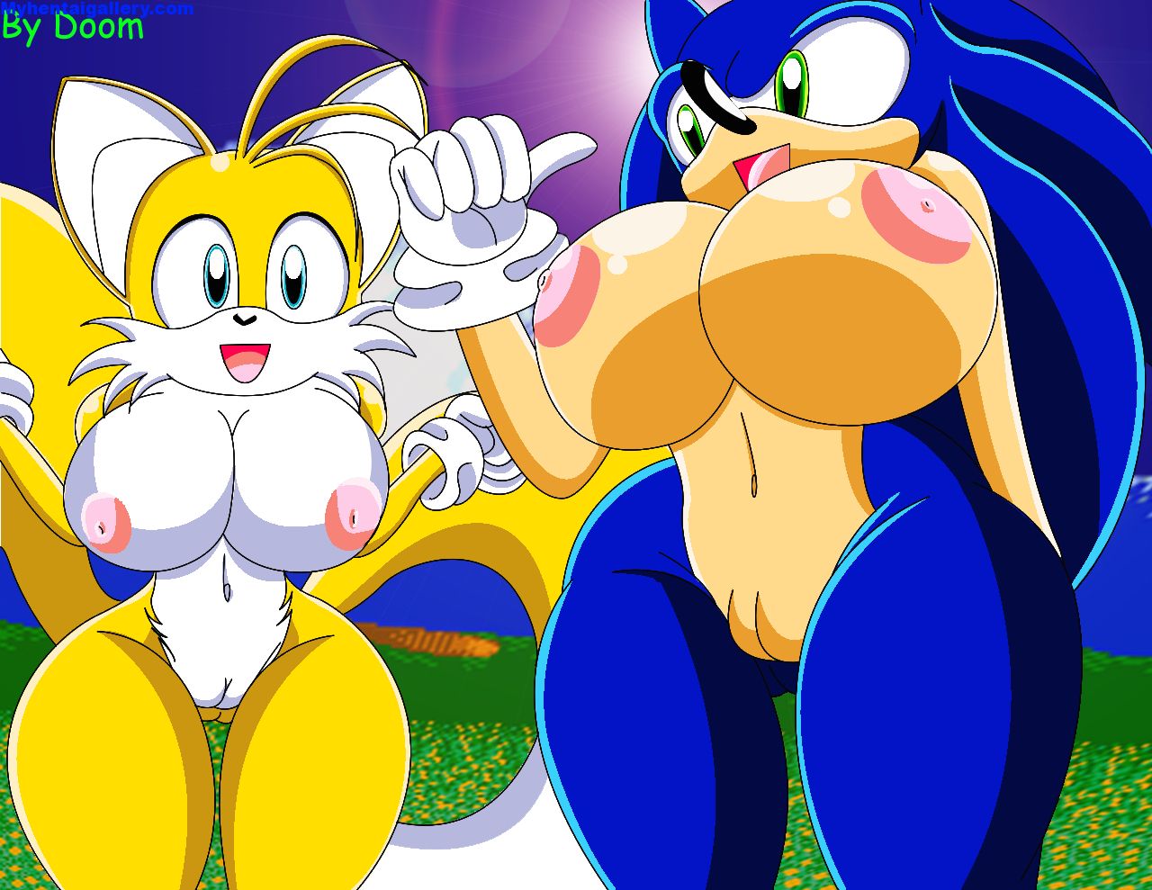 Sonic Cartoon Pornô - Foto 2