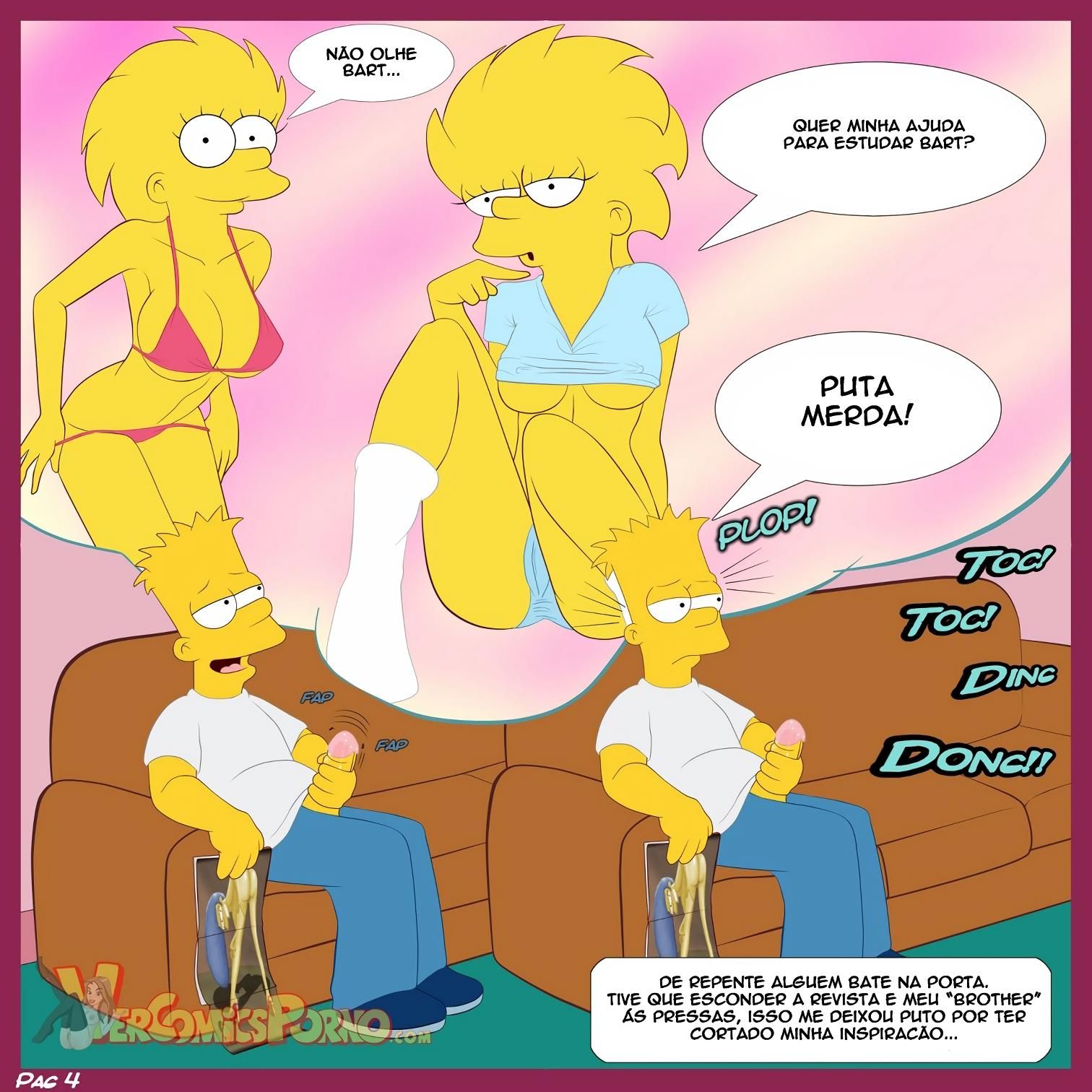 Bart visitas às irmãs - Foto 5
