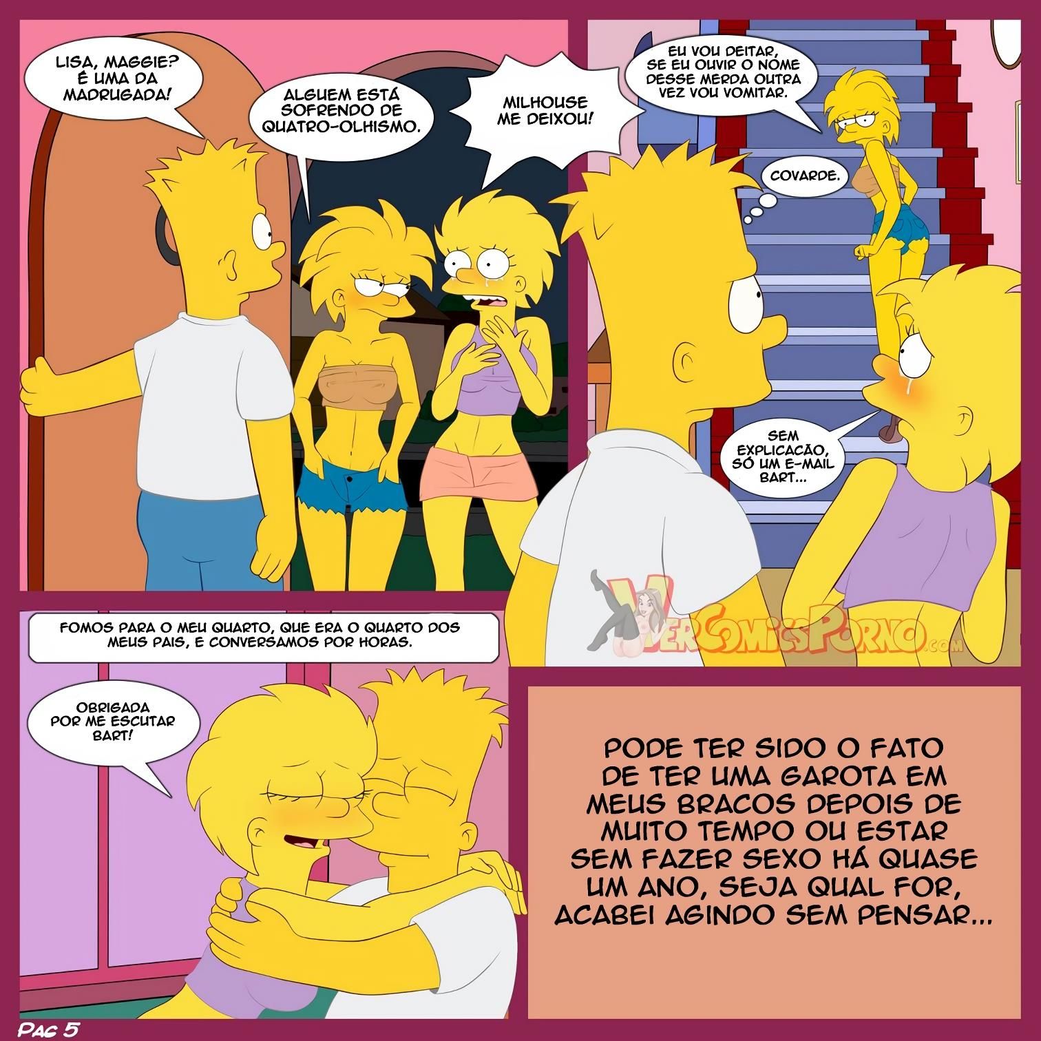 Bart visitas às irmãs - Foto 6