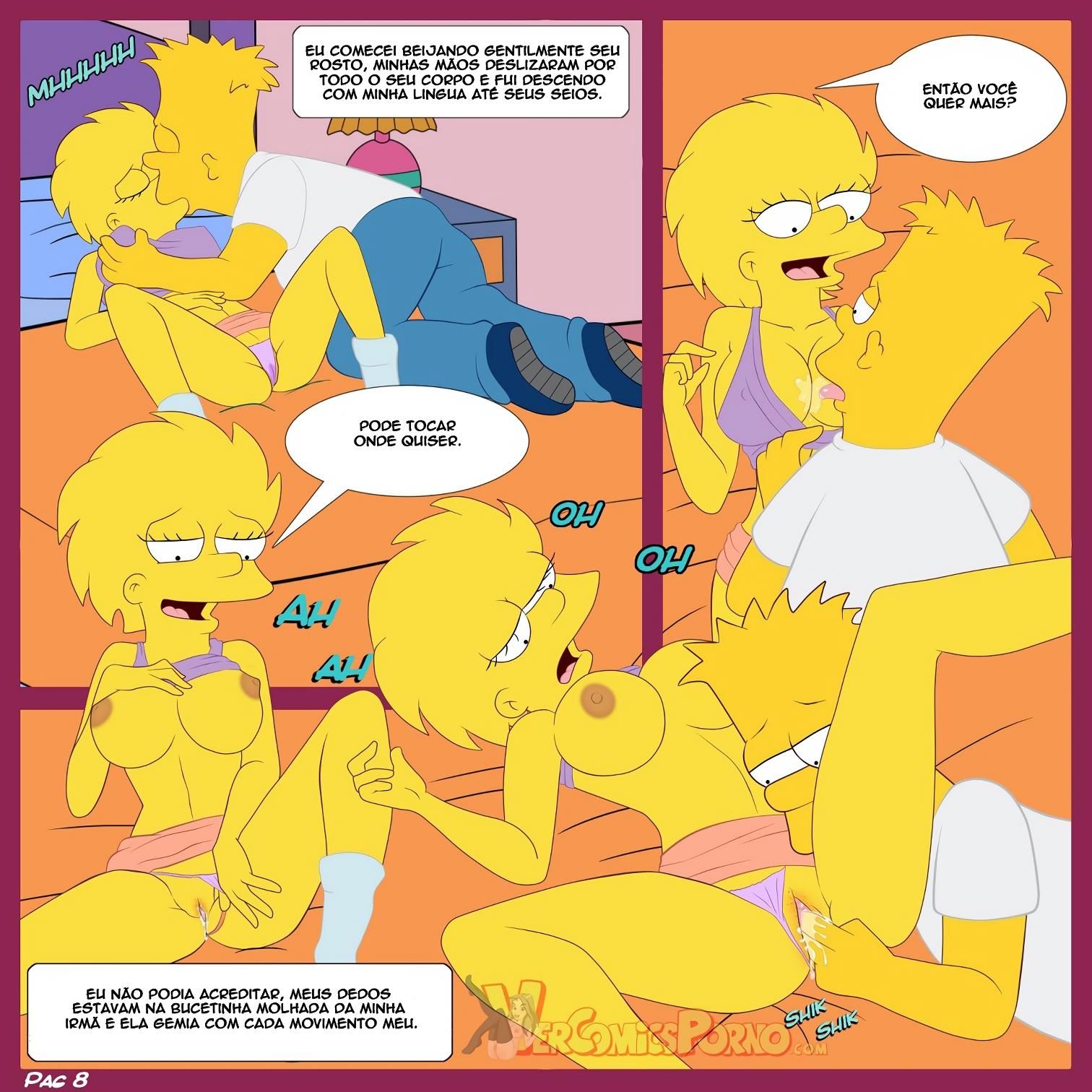 Bart visitas às irmãs - Foto 9