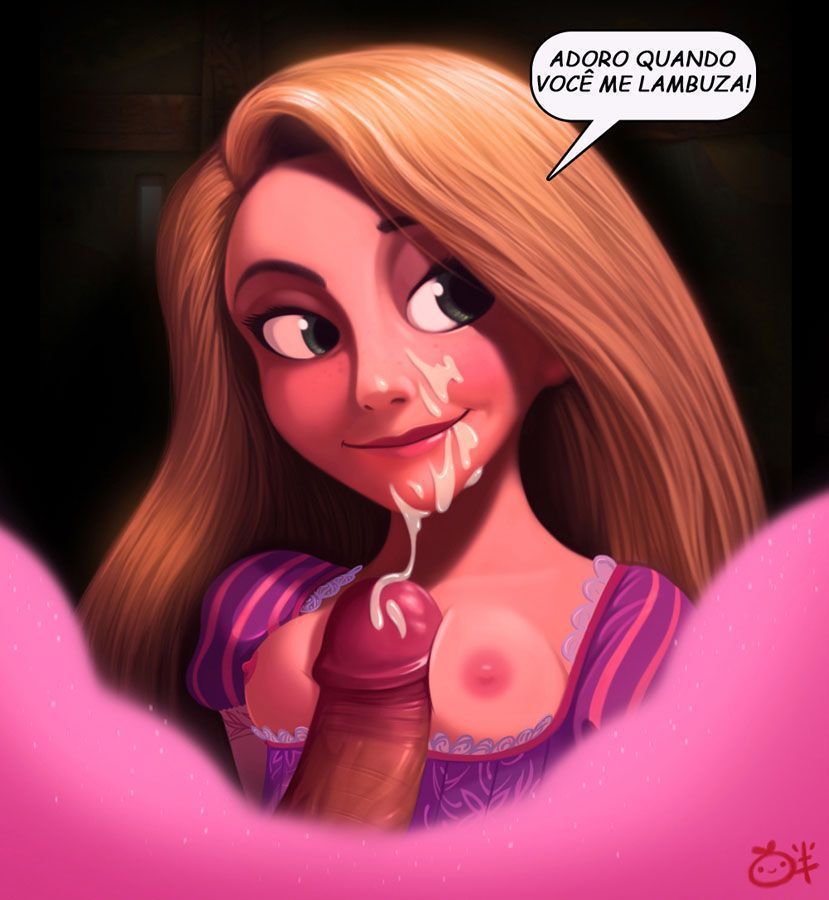 Desenhos pornô: Rapunzel fodendo