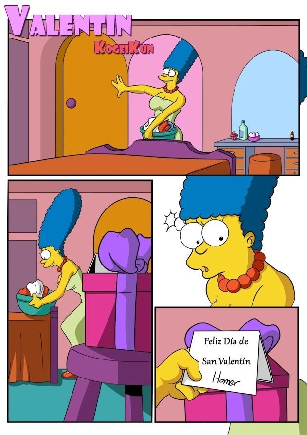 Marge com tesão no dia de São Valentin - Foto 1