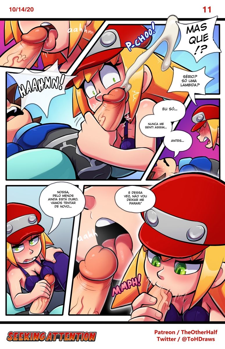 Megaman quadrinhos de sexo
