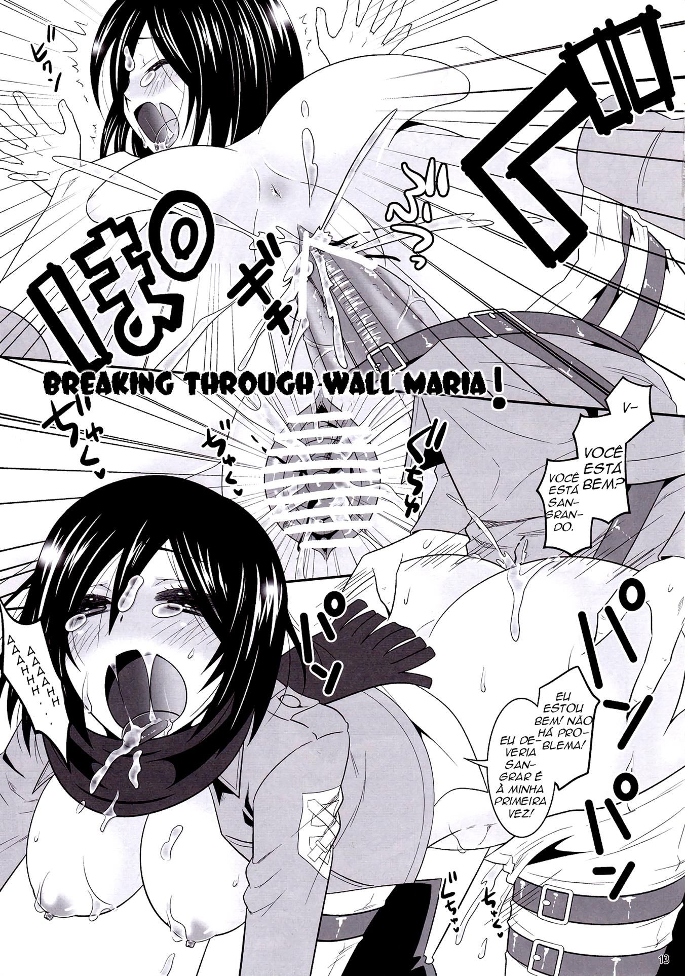 O tratamento da Mikasa - Foto 12