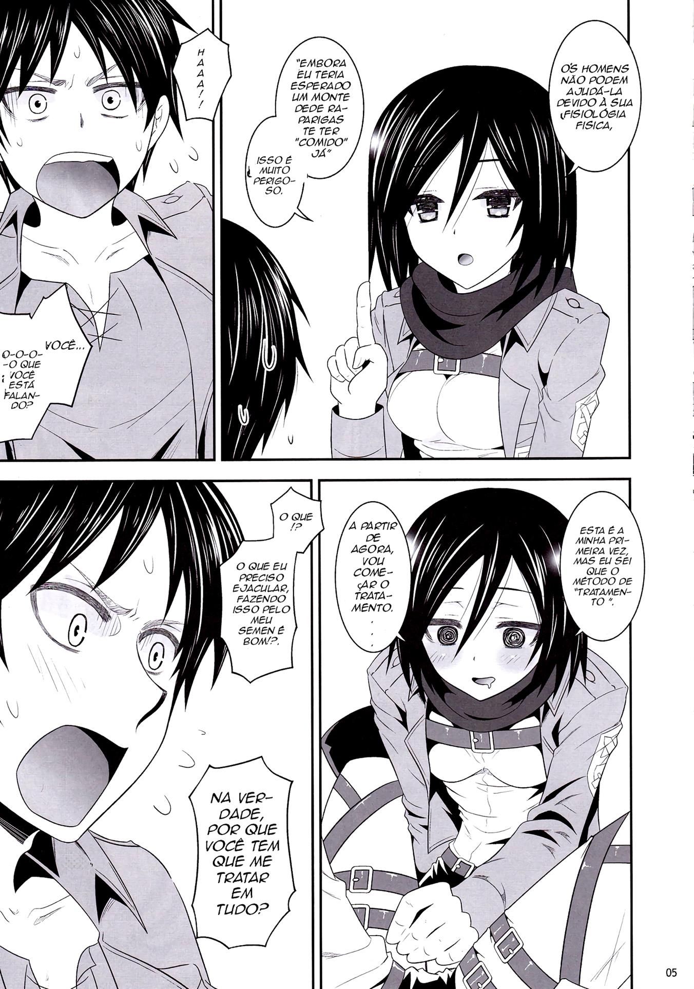 O tratamento da Mikasa