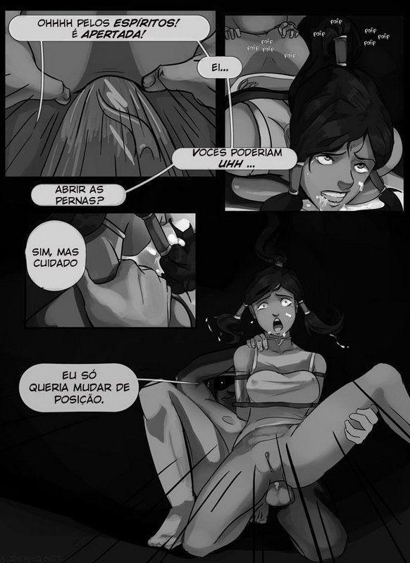 Avatar Korra quadrinhos estupro - Foto 11