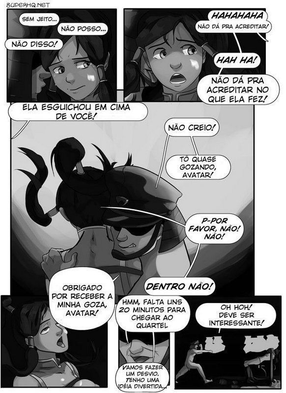 Avatar Korra quadrinhos estupro - Foto 16