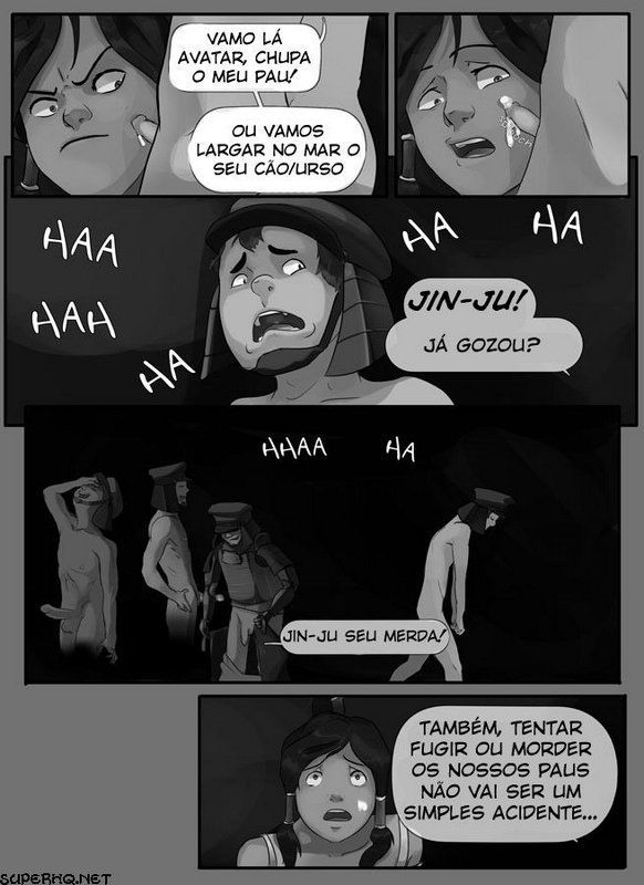 Avatar Korra quadrinhos estupro - Foto 5