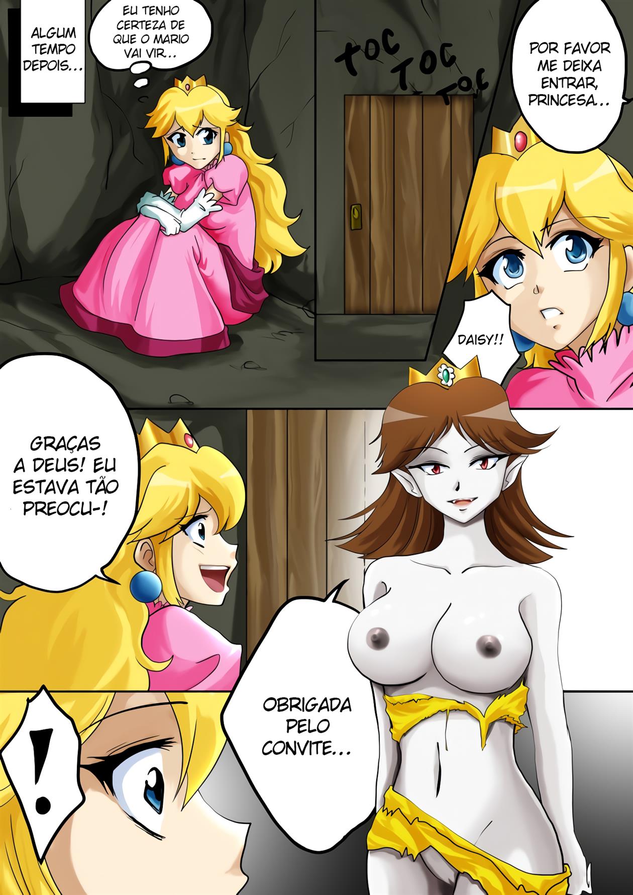 Mario Bros Desenhos Pornô