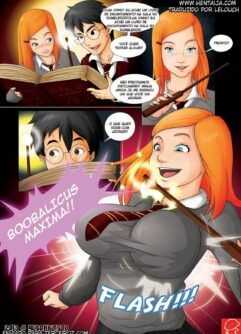 A magia dos peitões especial para Harry Potter