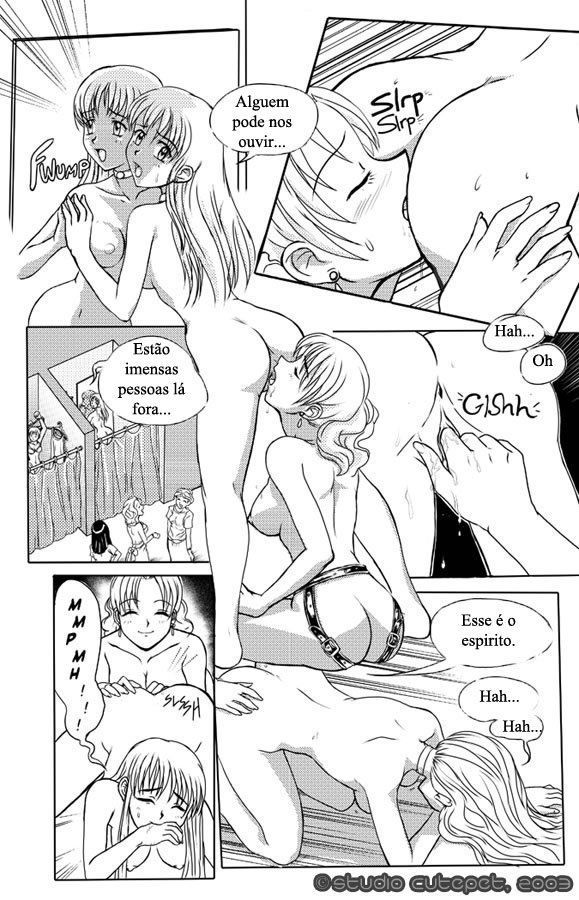 Quadrinhos Eróticos: Transa entre garotas - Foto 8
