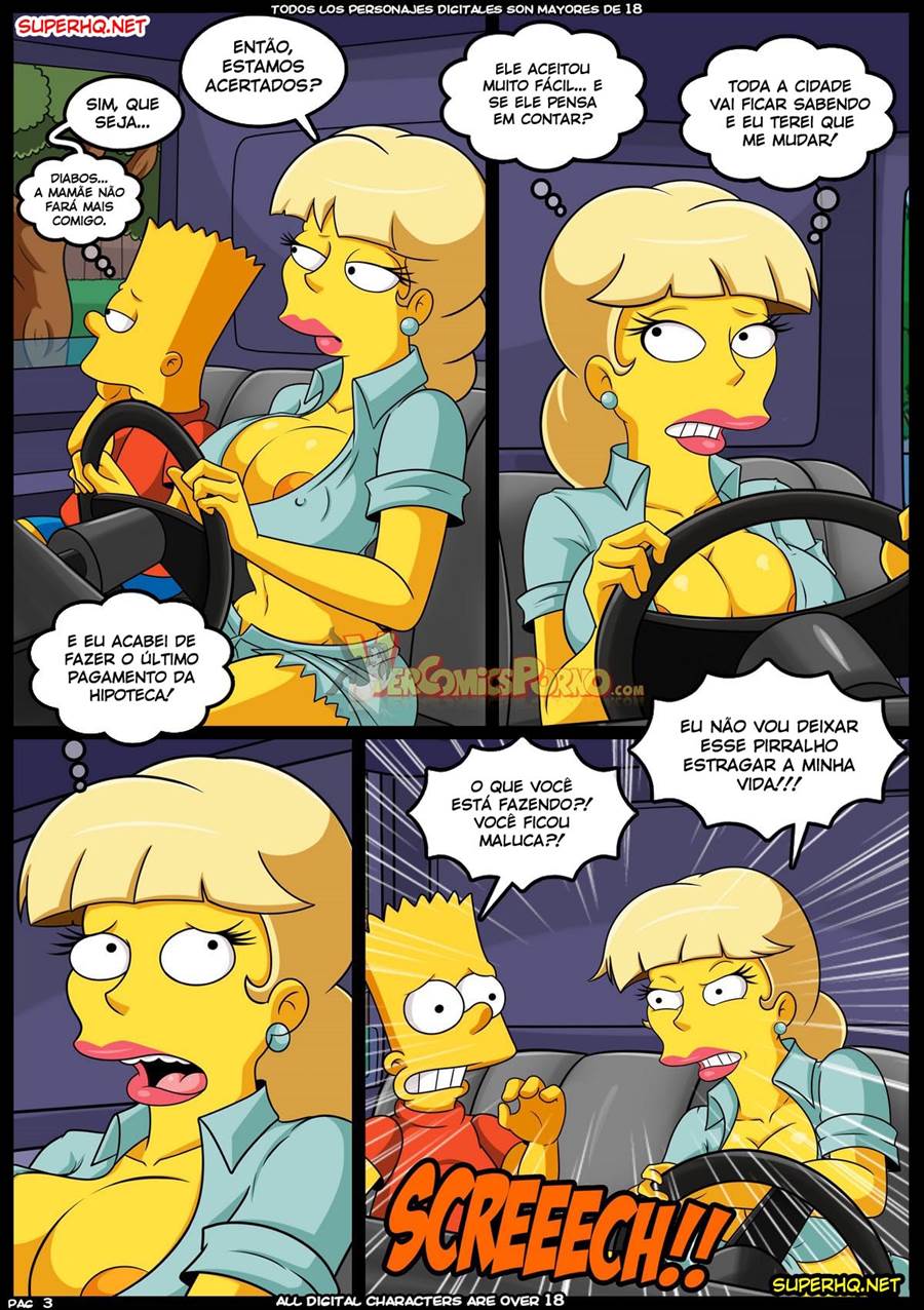 Simpsons Pornô: Dia de sexo do Bart