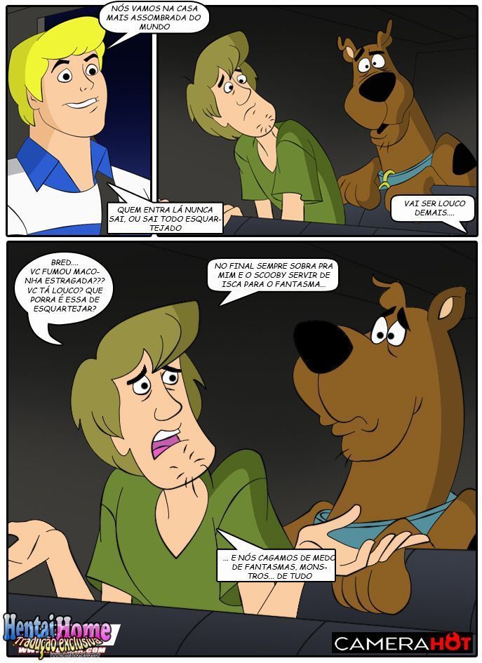 Scooby Doo HQ Erótico: Casa assombrada de sexo
