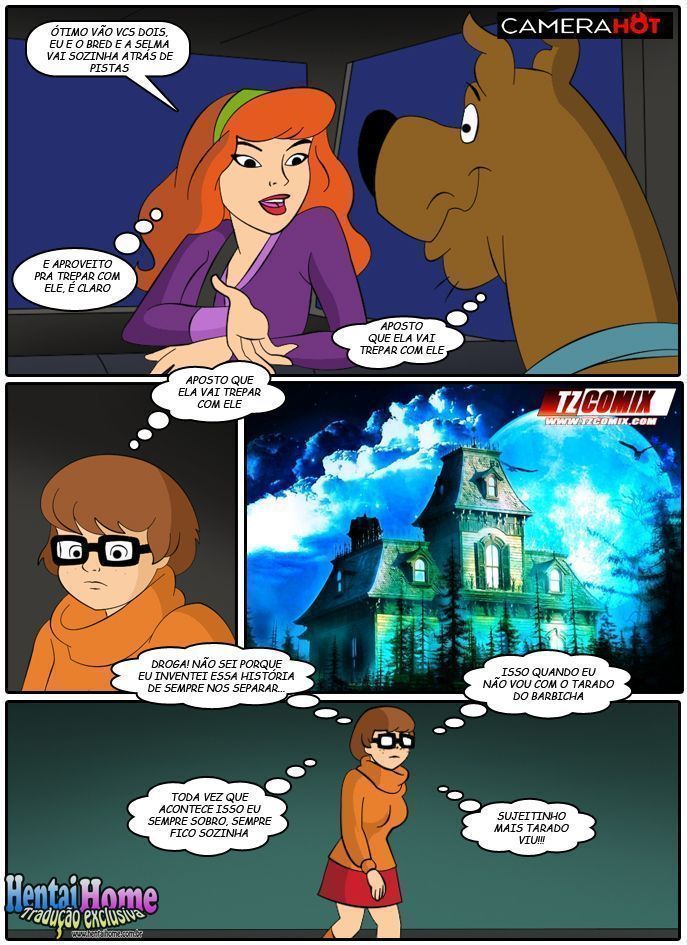 Scooby Doo HQ Erótico: Casa assombrada de sexo - Foto 6