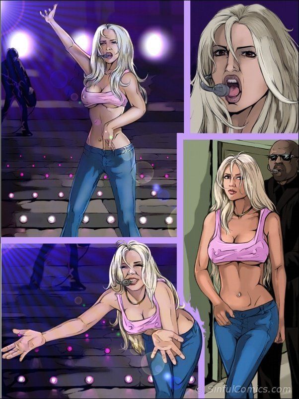 Desenhos pornô de Britney Spears