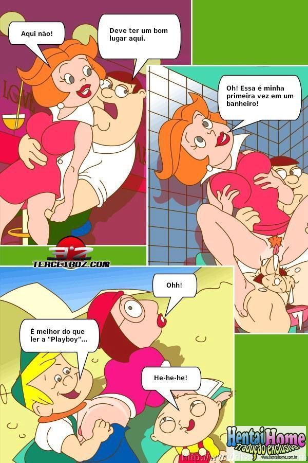 Um dia de sexo com à Family Guy e Jetsons