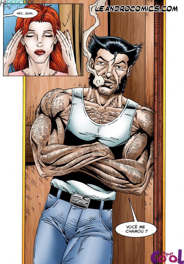 X-Men Pornô: Jean Grey com tesão - Foto 9