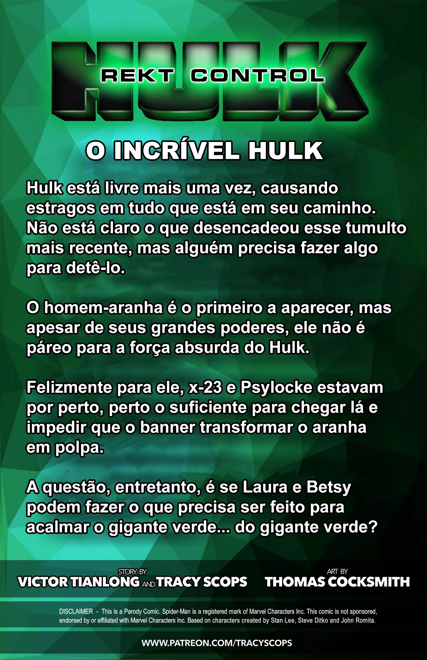 Hulk arromba buceta das heroínas 02 - Foto 2