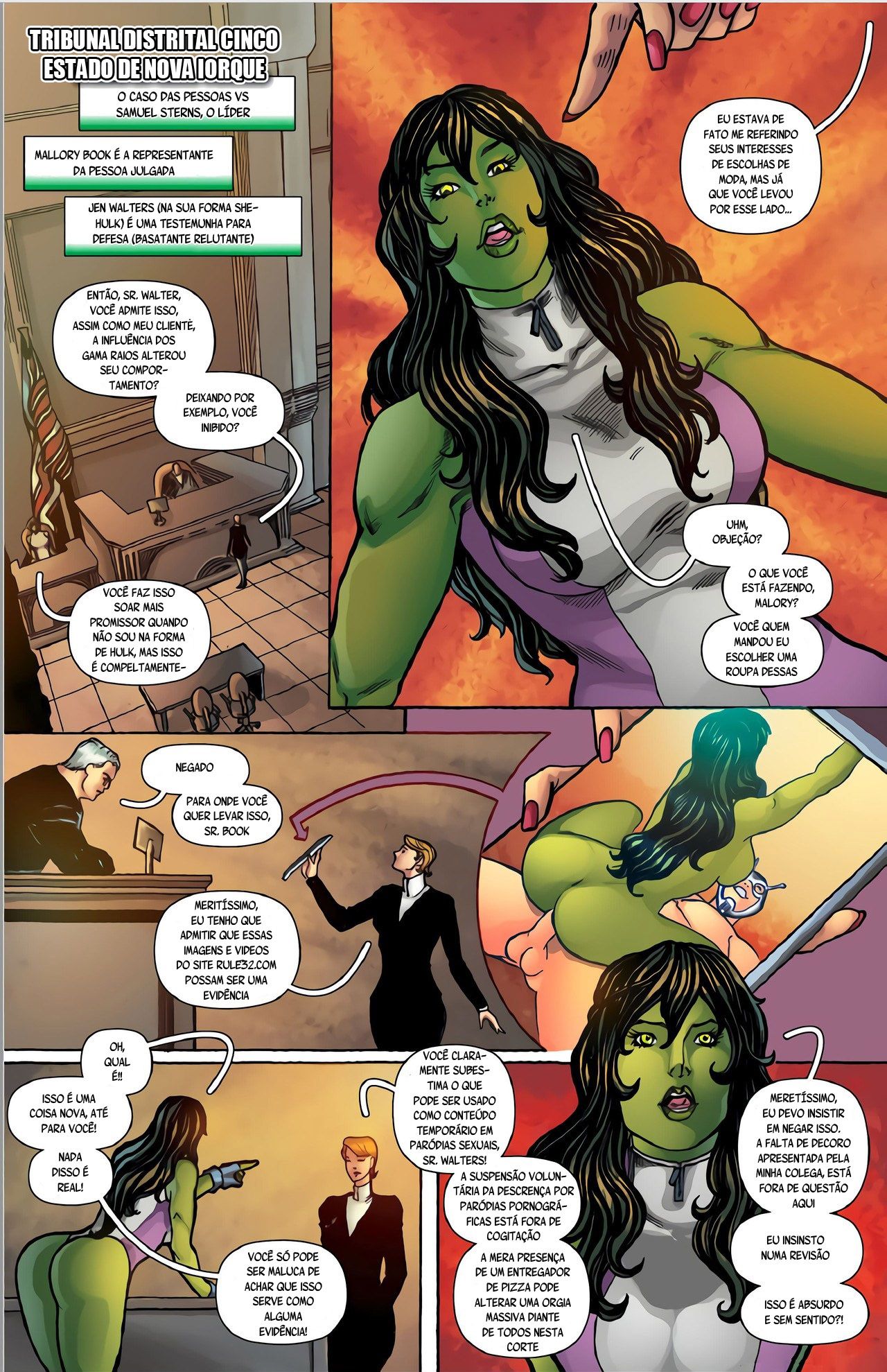 She-Hulk com tesão - Foto 3