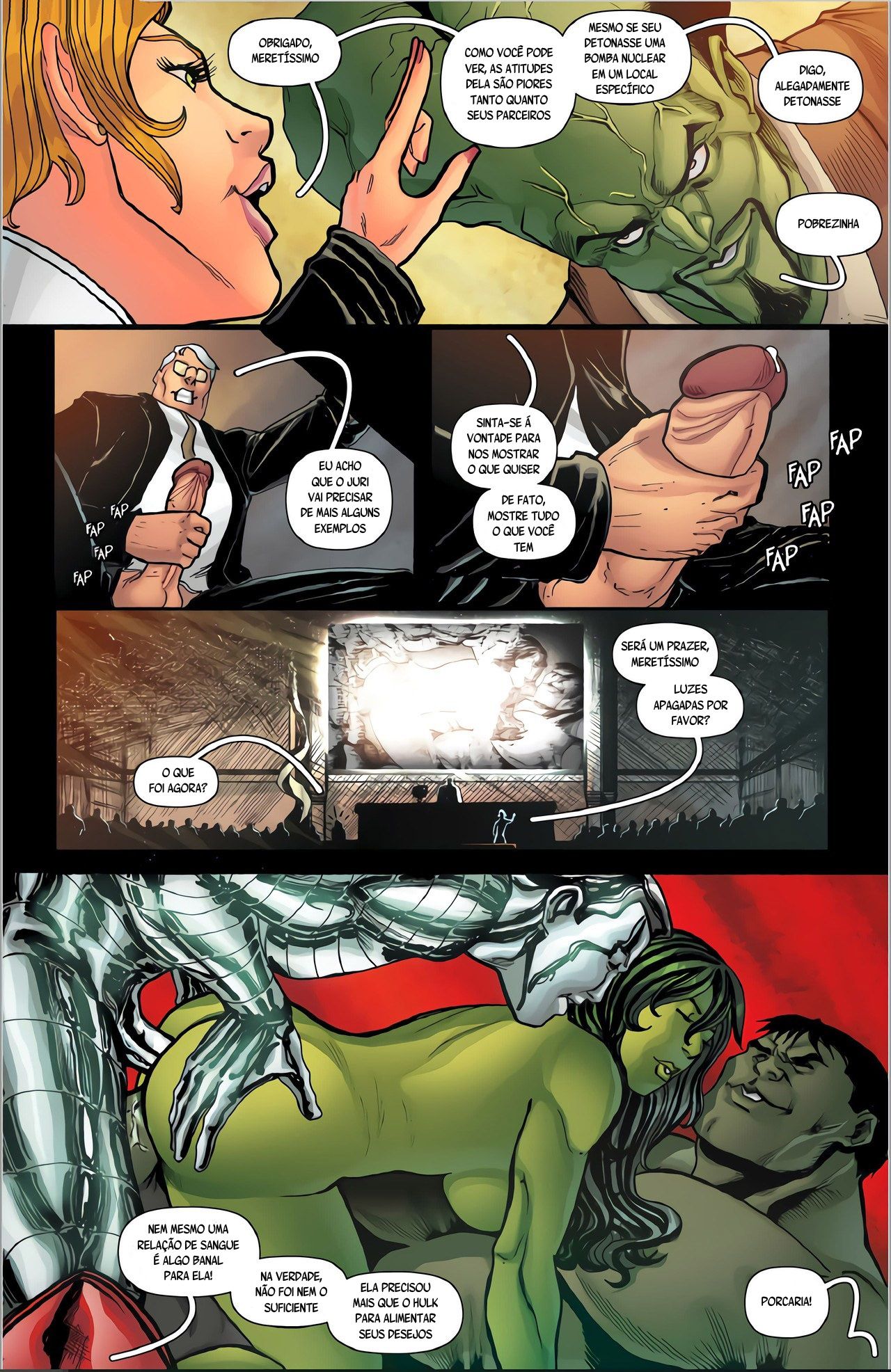 She-Hulk com tesão - Foto 5