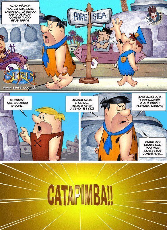 Os Flintstones Quadrinhos De Sexo - Foto 37