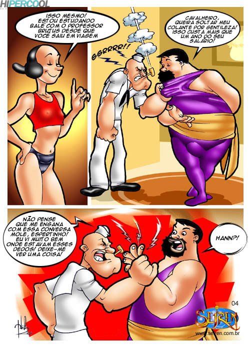 Popeye Quadrinhos de Sexo - Foto 19