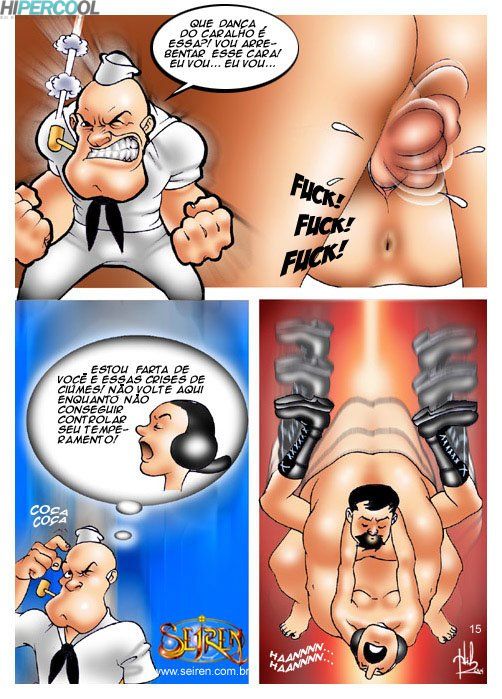 Popeye Quadrinhos de Sexo - Foto 2