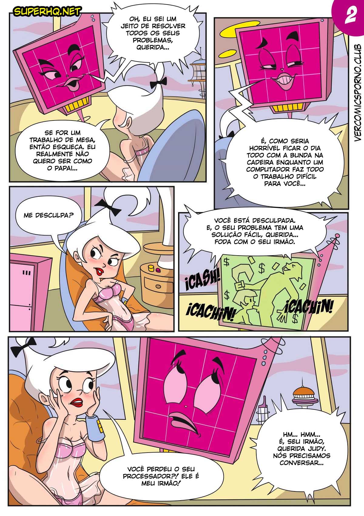 Os Jetsons Judy Quadrinhos de Sexo